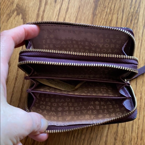 KATE SPADE LAUREL WAY ROSIE ZIP CARD & COIN - Picture 5 of 5